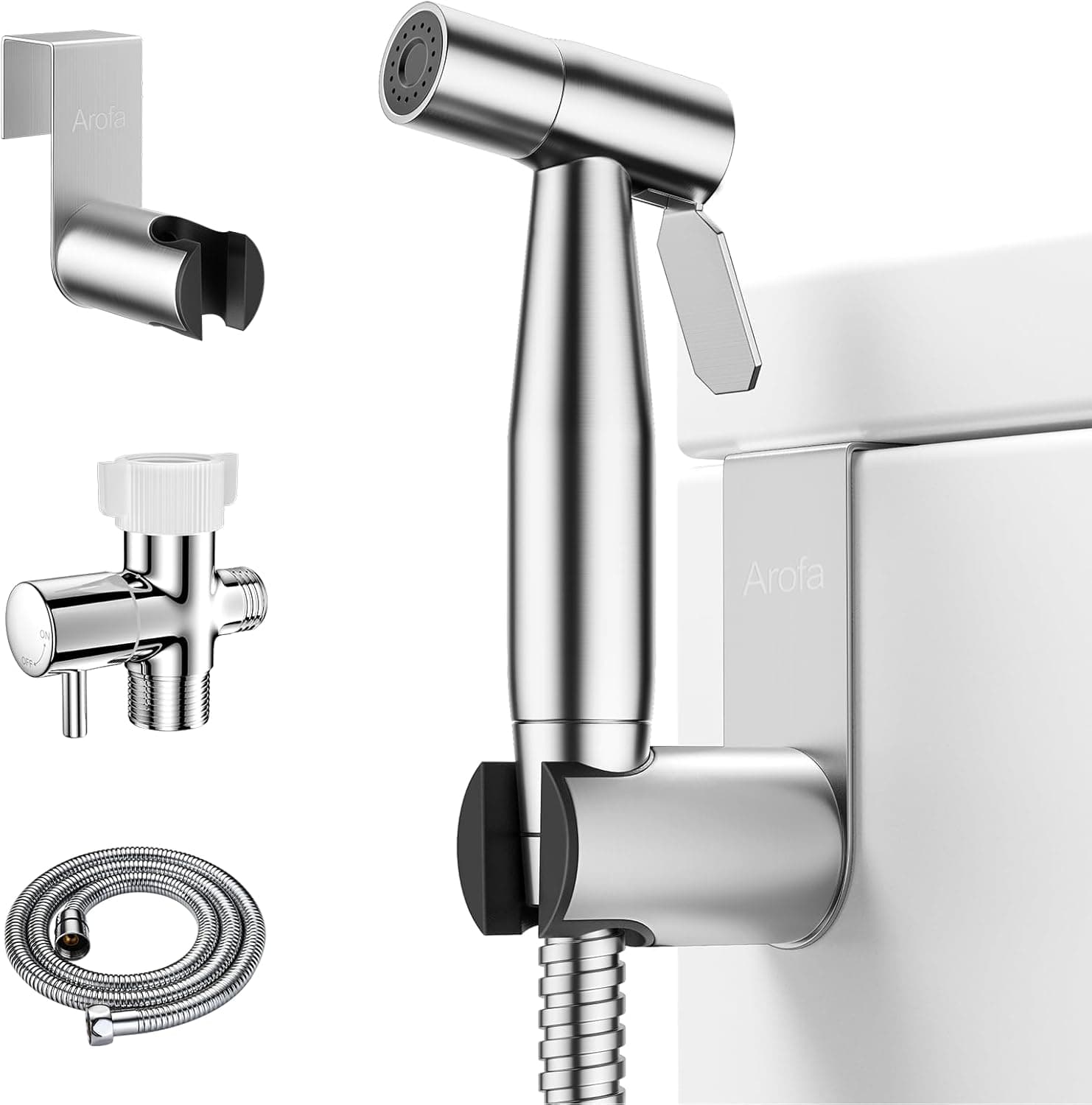 Handheld Bidet Sprayer — Stainless Steel Shattaf - Halal gift for Muslim men