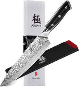 19. Kyoku Damascus Steel Chef Knife
