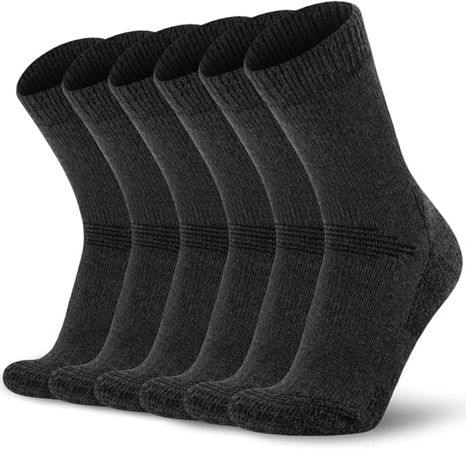 Merino Wool Cushion Crew Socks - Halal gift for Muslim men
