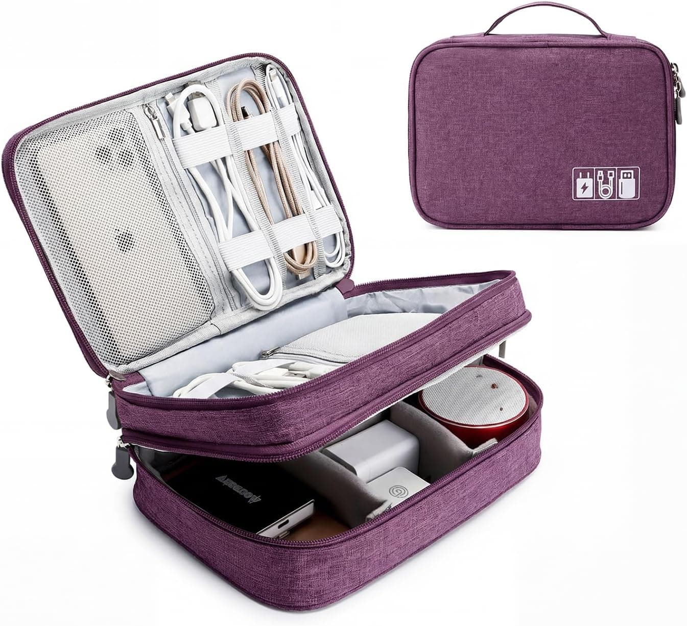 Electronic Accessories Travel Organizer Case - Halal gift for Muslim men