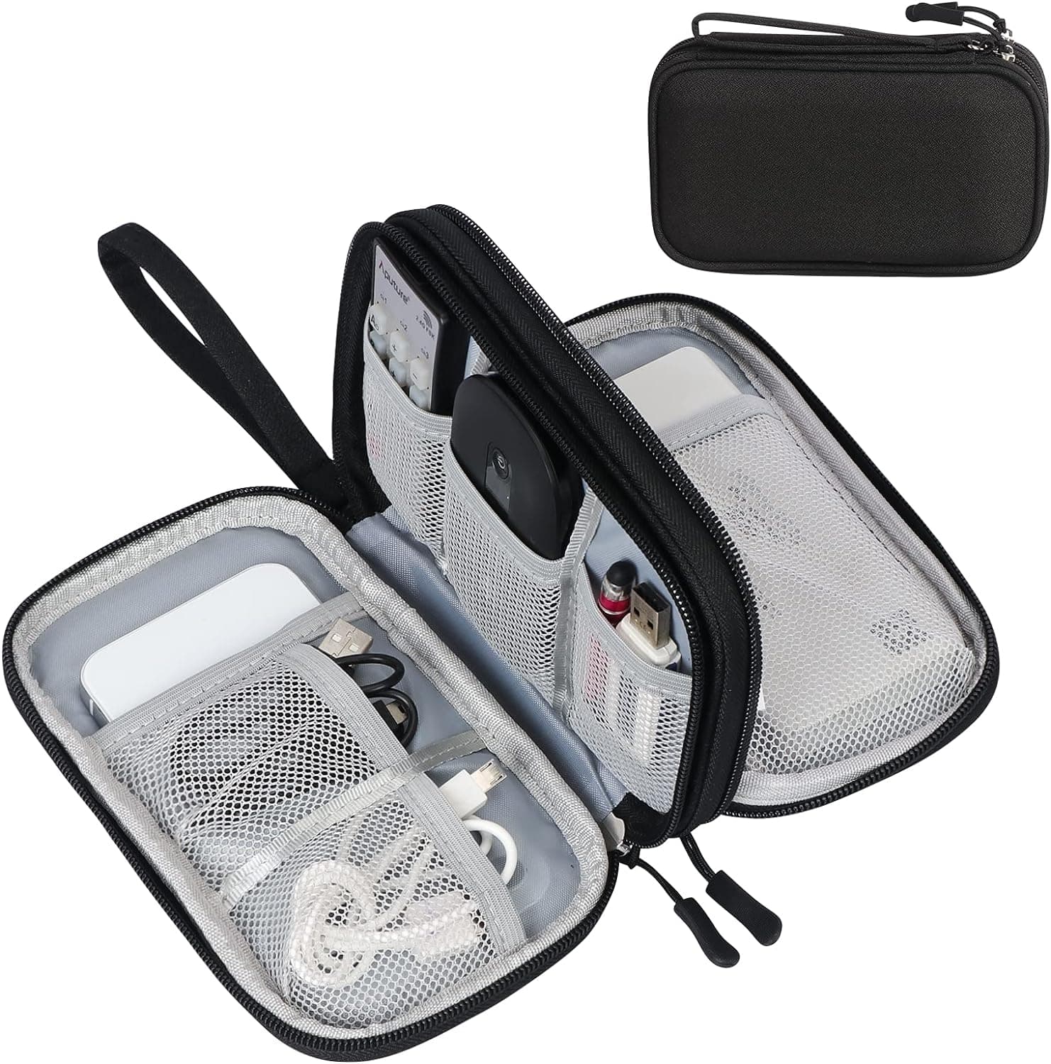 Electronic Cable Organizer Travel Pouch - Halal gift for Muslim men